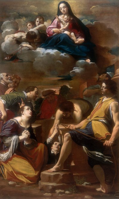 Miracle of Our Lady of Mount Carmel by Carlo Bononi